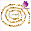 18K gold plated copper chain for man